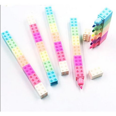 Set resaltadores encastrables lego bloques en internet