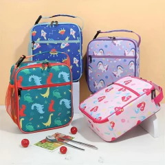 Lunchera infantil dinos - comprar online