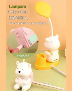 Lampara osito mochila - tienda online