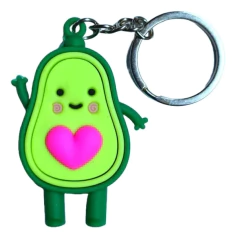 Llavero palta corazón - Flop! tiendita de diseño
