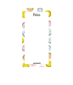 Anotador largo imantado smile - comprar online