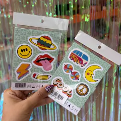 Set stickers good vibes - Flop! tiendita de diseño