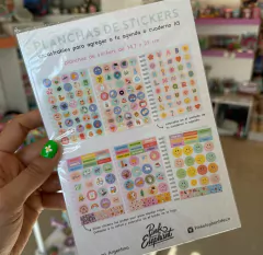 Set planchas stikers encastrables