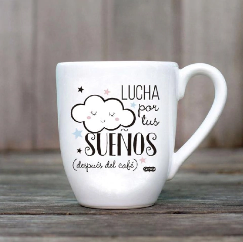 Taza lucha por tus seños