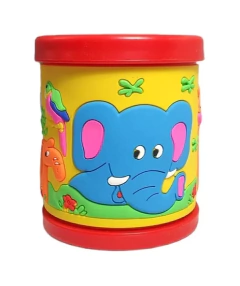 Taza infantil engomada animales en internet