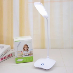 Lampara led escritorio blanca