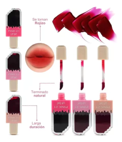 Tinta labial heladito pink 21 - Flop! tiendita de diseño