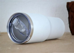 Vaso termico acero blanco - comprar online