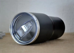 Vaso termico acero negro - comprar online