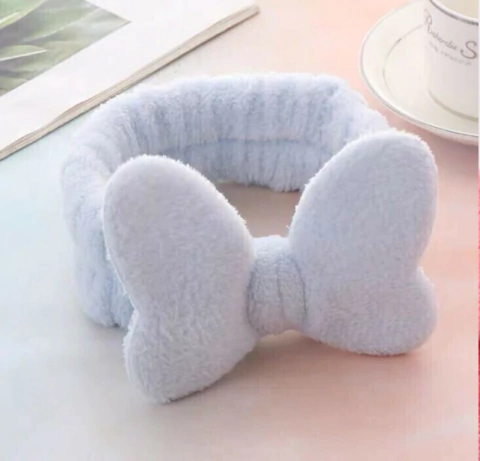 vincha de spa moño mariposa