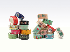 Set x3 cintas washi tape unicornios - Flop! tiendita de diseño