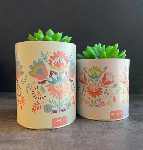 Set de macetas flores 3