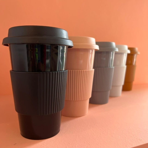 Vaso térmico reuse cup terra
