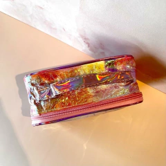 Neceser holo cuadrado ROSA en internet