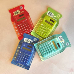 Mini calculadora ROJA - comprar online