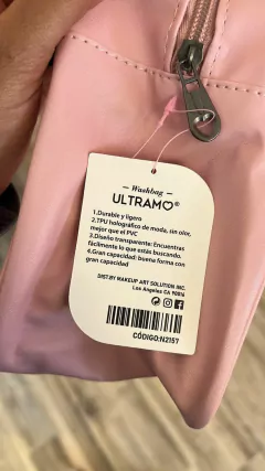 Neceser washbag rosa mediano - Flop! tiendita de diseño