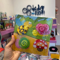 Rompecabezas con encastre animales - comprar online