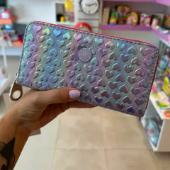 Billetera tornasol corazones - comprar online