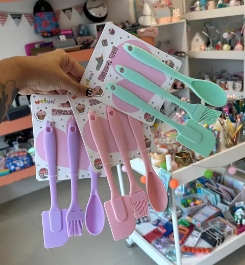 Set de cocina pastel