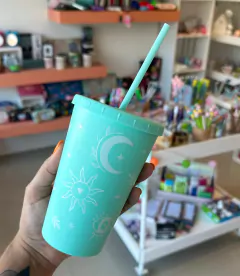 Vaso eco con sorbete universo - comprar online