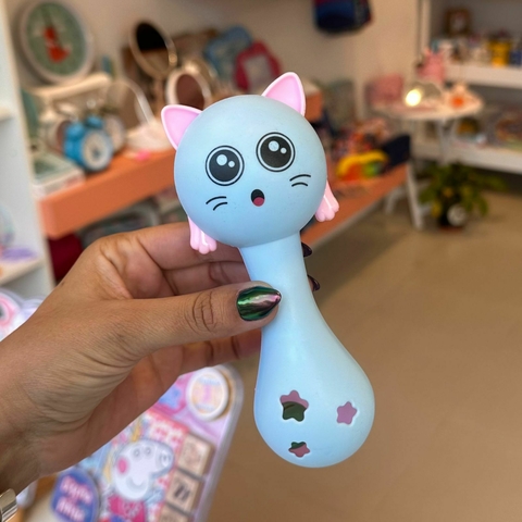 Sonajero maraca GATITO