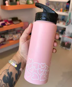 Botella termica corazones - tienda online