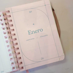 Agenda 2026 diaria chica FW cuadro rosa en internet