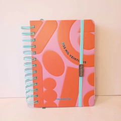 Agenda 2026 diara chica FW citric rosa y rojo