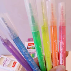 Set x6 marcadores con glitter Keyroad en internet