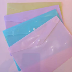 Sobre plastico pvc liso