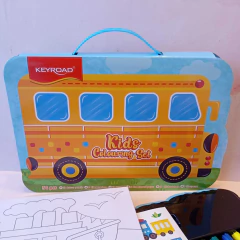 Valija infantil para colorear keyroad - tienda online