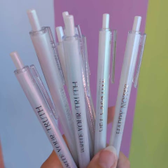 Lapicera kiruki holográfica frases