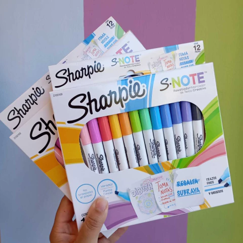 Set x12 resaltadores Sharpie