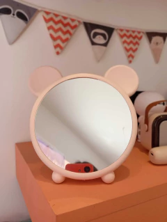 Espejo osito rosa - Flop! tiendita de diseño