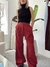 Astrid // Pantalón Sastrero Pinzas Bordo