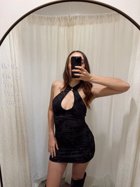 japones // Vestido estampado micro