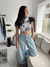Millie // Jean Wild leg celeste - Iss Moda
