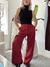 Astrid // Pantalón Sastrero Pinzas Bordo - tienda online