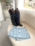 Chloe // Short Pollera Jean Celeste - Iss Moda