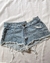 Ron // Short tiro bajo celeste - comprar online