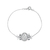 Pulseira Laço com medalha - Tau Joias