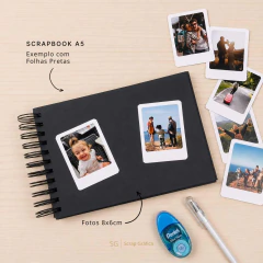 SCRAPBOOK A5 (15X21CM) - loja online