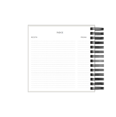 Caderno de Receitas - Capa Food na internet