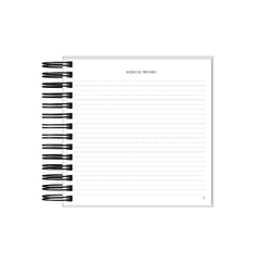 Caderno de Receitas - Capa Granulado - loja online