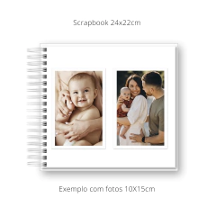 SCRAPBOOK MARFIM 24X22CM CAPA LISA 30 FOLHAS na internet