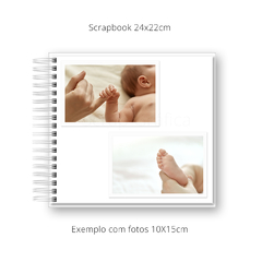 SCRAPBOOK VERDE ÁGUA 24x22cm CAPA LISA 30 FOLHAS na internet