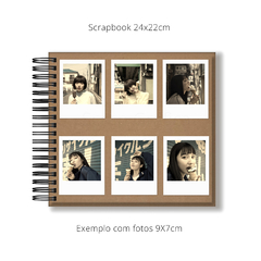 SCRAPBOOK KRAFT 24X22CM CAPA LISA 30 FOLHAS - comprar online