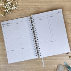 Planner 2025 Coisas Incríveis Alta Gramatura Azul - loja online