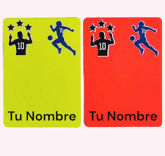 10 Juegos de Tarjetas COLOR Personalizadas - tienda online