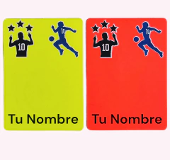 10 Juegos de Tarjetas COLOR Personalizadas - tienda online